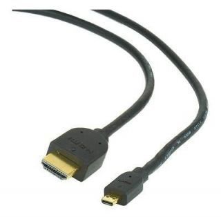 GEMBIRD CABLE HDMI-MICRO HDMI 1.8M / V.2.0 BLK CC-HDMID-6