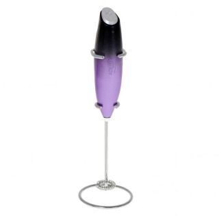 -&nbsp;Adler Milk frother with a stand AD 4499 Black / Purple