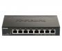 D-Link 8-Port Gigabit PoE Smart Managed Switch DGS-1100-08PV2 Web managed, Desktop