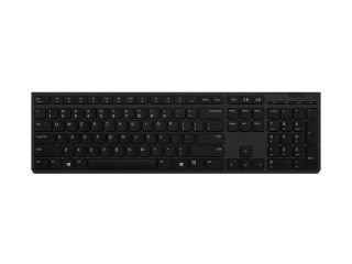Lenovo&nbsp;Professional Wireless Rechargeable Keyboard 4Y41K04068 US, Grey, Scissors switch keys