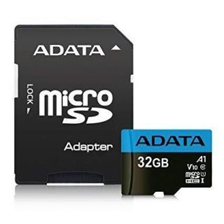 Adata MEMORY MICRO SDHC 32GB W / ADAP. / AUSDH32GUICL10A1-RA1