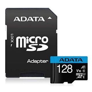 Adata MEMORY MICRO SDXC 128GB W / AD. / AUSDX128GUICL10A1-RA1
