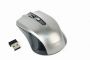 GEMBIRD Mouse MUSW-4B-04-BG Standard, No, Black /  Space Grey, Wireless, No, Wireless connection