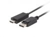 Мониторы - Lanberg 
 
 DisplayPort to HDMI Cable 	CA-DPHD-11CC-0030-BK 5 m 