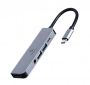 GEMBIRD I / O ADAPTER USB-C TO HDMI / USB3 / 5IN1 A-CM-COMBO5-02