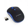 Аксессуары компютера/планшеты GEMBIRD MOUSE USB OPTICAL WRL BLACK / BLUE MUSW-4B-03-B melns zils HDD,SSD