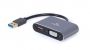 GEMBIRD I / O ADAPTER USB3 TO HDMI / VGA / GREY A-USB3-HDMIVGA-01