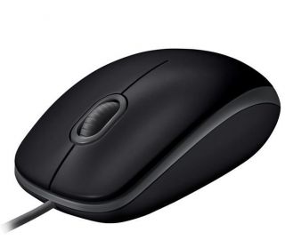 Logitech&nbsp;MOUSE USB OPTICAL B110 SILENT / BLACK 910-005508