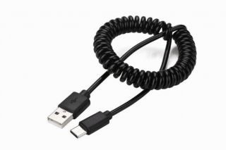 GEMBIRD CABLE USB2 TO USB-C COILED / CC-USB2C-AMCM-0.6M