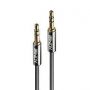 - LINDY 
 
 CABLE AUDIO 3.5MM 5M / CROMO 35324