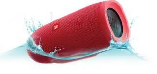 JBL Charge 3 red sarkans