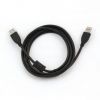 Aksesuāri datoru/planšetes - Cablexpert 
 
 USB 2.0 A M / FM 1.8 m, Black, USB extension cable Peles palikņi