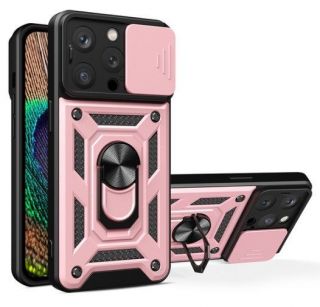 - iLike 
 
 iPhone 14 Pro Max Armor Camshield case 
 Pink rozā