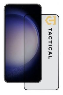 - Galaxy S23 Glass 2.5D Full Glue Black melns
