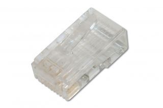 - Digitus 
 
 AK-219602 AT 6 Modular Plug, 8P8C, unshielded for Round Cable, two-parts plug
