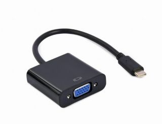 GEMBIRD&nbsp;I / O ADAPTER USB-C TO VGA / A-CM-VGAF-01