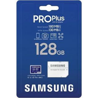 Samsung MEMORY MICRO SDXC PRO+ 128GB/W/ADAPT. MB-MD128SA/EU 