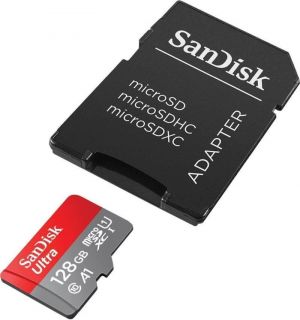 - SANDISK BY WESTERN DIGITAL 
 
 MEMORY MICRO SDXC 128GB UHS-I / W / A SDSQUAB-128G-GN6MA SANDISK