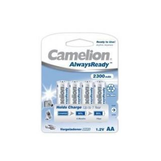 CAMELION AA / HR6, 2300 mAh, AlwaysReady Rechargeable Batteries Ni-MH, 4 pc s