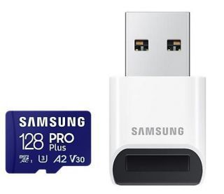 Samsung MEMORY MICRO SDXC PRO+ 128GB / W / READER MB-MD128SB / WW