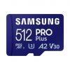 Aksesuāri datoru/planšetes Samsung MEMORY MICRO SDXC PRO+ 512GB / W / READER MB-MD512SB / WW 