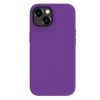 Аксессуары Моб. & Смарт. телефонам Evelatus iPhone 15 Premium Magsafe Soft Touch Silicone Case Deep Purple purpurs Безпроводные зарядки (Индуктивные)