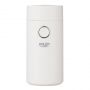 - Adler Coffee grinder AD4446wg 150 W, Coffee beans capacity 75 g, Lid safety switch, White