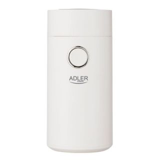 -&nbsp;Adler Coffee grinder AD4446wg 150 W, Coffee beans capacity 75 g, Lid safety switch, White