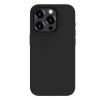 Аксессуары Моб. & Смарт. телефонам Evelatus iPhone 15 Pro Premium Magsafe Soft Touch Silicone Case Black melns Безпроводные зарядки (Индуктивные)