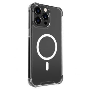 Evelatus Evelatus 
 Apple 
 iPhone 15 Pro Max Shockproof case with Magsafe 
 Transparent