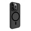 Аксессуары Моб. & Смарт. телефонам Evelatus iPhone 15 Pro Hybird Case With Magsafe PC+TPU Black Безпроводные зарядки (Индуктивные)