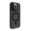Аксессуары Моб. & Смарт. телефонам Evelatus iPhone 15 Pro Max Hybird Case With Magsafe PC+TPU Black Безпроводные зарядки (Индуктивные)