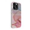 Aksesuāri Mob. & Vied. telefoniem Evelatus iPhone 15 Pro PC Customized Print Design Marble Pink rozā 