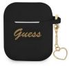 Aksesuāri Mob. & Vied. telefoniem GUESS Guess 
 Apple 
 AirPods 1 / 2 Silicone Charm Heart Collection 
 Bla...» 