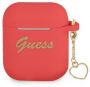 GUESS Guess 
 Apple 
 AirPods 1 / 2 Silicone Charm Heart Collection 
 Red sarkans