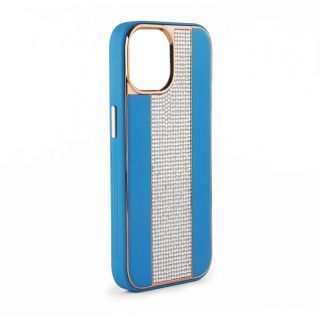 - iLike 
 Apple 
 iPhone 11 Diamonds and Leather Case 
 Blue zils