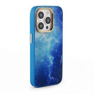 - iLike 
 Apple 
 iPhone 14 Pro Print Desire Customized Diamonds Case 
 Blue zils