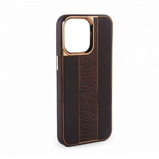 - iLike 
 Apple 
 iPhone 13 Leather Case Customized 
 Brown brūns