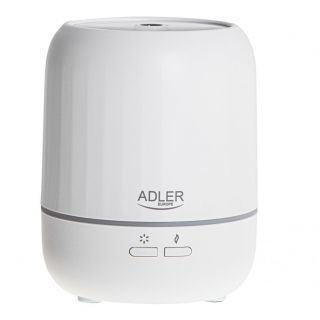 - Adler 
 
 Ultrasonic aroma diffuser 3in1 	AD 7968 Ultrasonic, Suitable for rooms up to 25 m², White balts