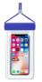 - iLike 
 Universal 
 Waterproof phone case 115 mm x 220 mm pool beach bag 
 Blue zils
