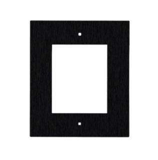 - 2N ENTRY PANEL 1MOD. FLUSH FRAME / BLACK /  IP VERSO 9155011B