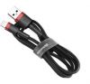 Bezvadu ierīces un gadžeti Baseus Cafule Cable durable nylon cable USB  /  Lightning QC3.0 1.5A 2M black...» 