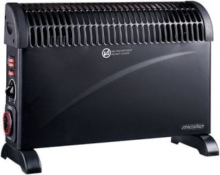 -&nbsp;Mesko Convector Heater with Timer and Turbo Fan MS 7741b Convection Heater, 2000 W, Number of power levels 3, Black