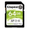 Aksesuāri datoru/planšetes Kingston MEMORY SDXC 64GB C10 / SDS2 / 64GB Kabeļi HDMI/DVI/VGA/USB/Audio/Video