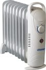 - Mesko MS 7805 Oil Filled Radiator, 1000 W, Number of fins 9, White