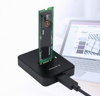 GEMBIRD&nbsp;SSD ACC DOCK STATION USB-C M.2 / DD-U3M2