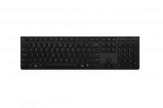 Lenovo Professional Wireless Rechargeable Keyboard 4Y41K04074 Lithuanian, Scissors switch keys, Grey pelēks