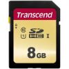 Aksesuāri datoru/planšetes Transcend MEMORY SDHC 8GB UHS-I / TS8GSDC500S Barošanas bloks notebook