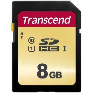 Transcend MEMORY SDHC 8GB UHS-I / TS8GSDC500S