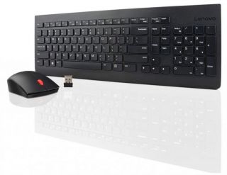 Lenovo&nbsp;Wireless Combo Keyboard & Mouse 510 2.4 GHz Wireless via Nano USB, Keyboard layout English, Black